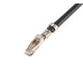 Esipuristettu johdin, Micro-Lock Plus Naaras - Paljaat päät, 300mm, 24AWG
